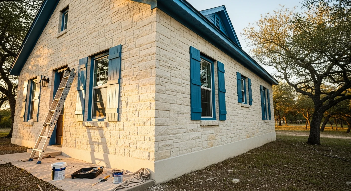 Professional residential house painting